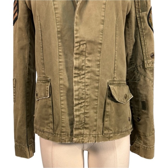 Zadig & Voltaire Virginia Utility Military Jacket Size Small - Picture 8 of 16